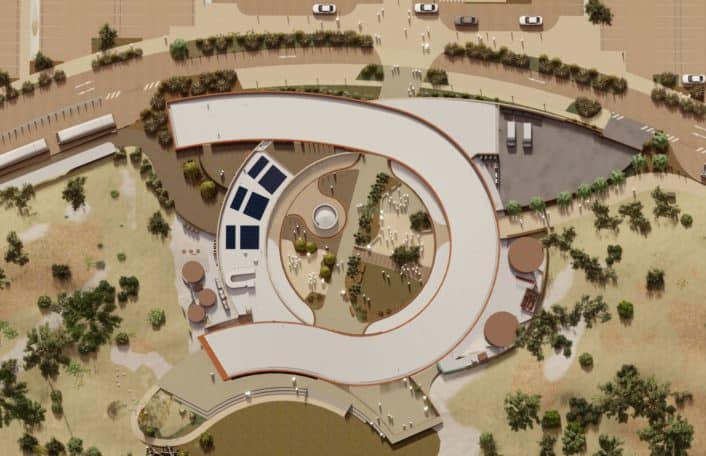 Intro Architects, New build at Monarto Safari Park new Visitor Centre