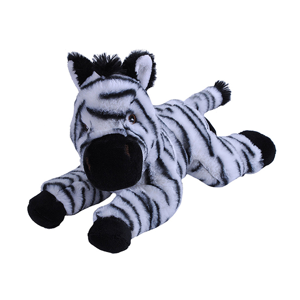 Ecokins Zebra Plush Toy Zoos SA